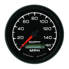 GAUGE; SPEEDOMETER; 3 3/8in.; 160MPH; ELEC. PROGRAMMABLE; ES image 2