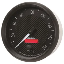 GAUGE; SPEEDOMETER; 5in.; 160MPH; ELEC. PROGRAMMABLE; GT image 2