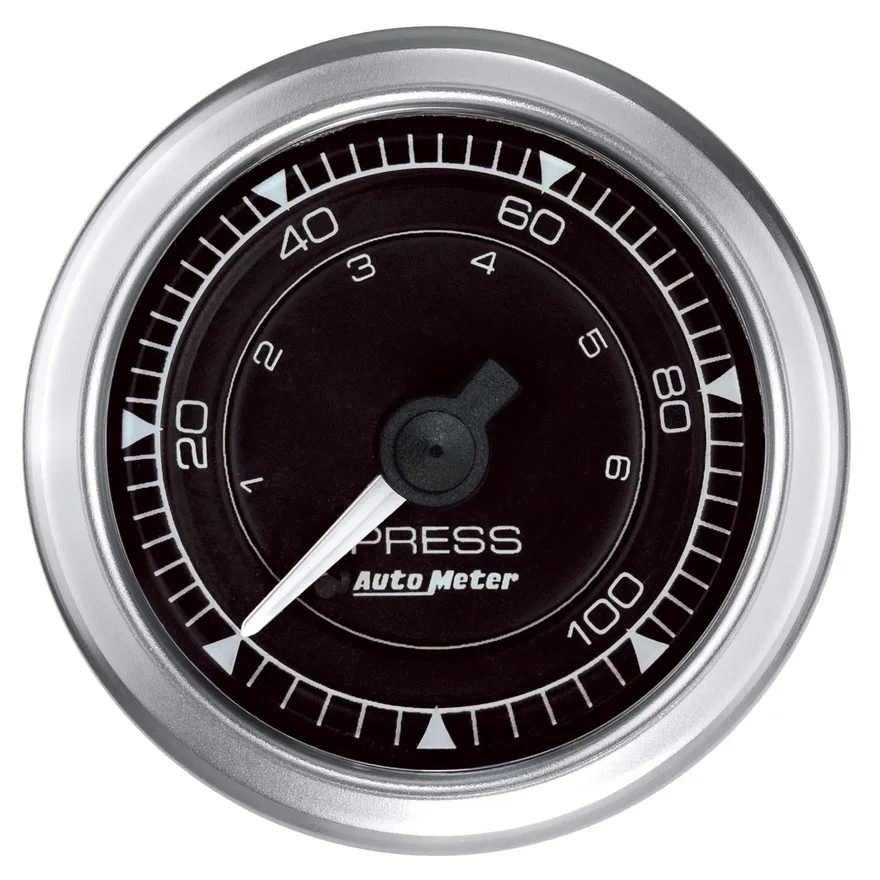 GAUGE; PRESS; 2 1/16in.; 100PSI; MECH; CHRONO