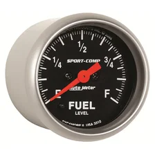 GAUGE; FUEL LEVEL; 2 1/16in.; 0-280O PROGRAMMABLE; SPORT-COMP image 3