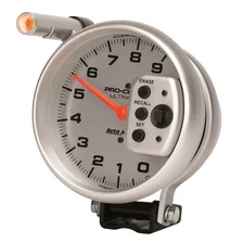 GAUGE; TACH; 5in.; 9K RPM; PEDESTAL W/QUICK LITE; W/PEAK MEMORY; ULTRA-LITE image 2