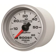 GAUGE; BOOST; 2 1/16in.; 60PSI; MECHANICAL; ULTRA-LITE II image 2
