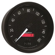 GAUGE; SPEEDOMETER; 5in.; 160MPH; ELEC. PROGRAMMABLE; GT image 6