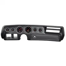 DIRECT FIT DASH KIT; CHEVELLESS/ELCAMINO/MONTE 70-72; RPM/MPH/FUEL/OILP/WTMP/BAT for Chevrolet image 1