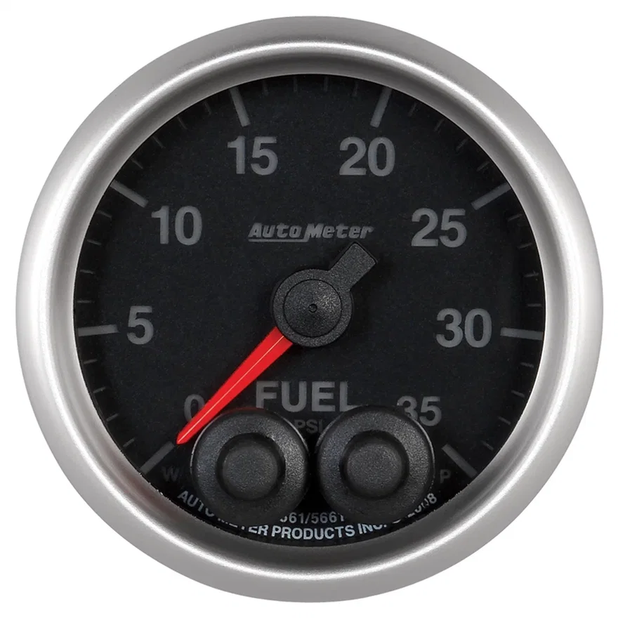 GAUGE; FUELP; 2 1/16in.; 35PSI; STEPPER MOTOR W/PEAK/WRN; ELITE; W/O PRO-CONTROL