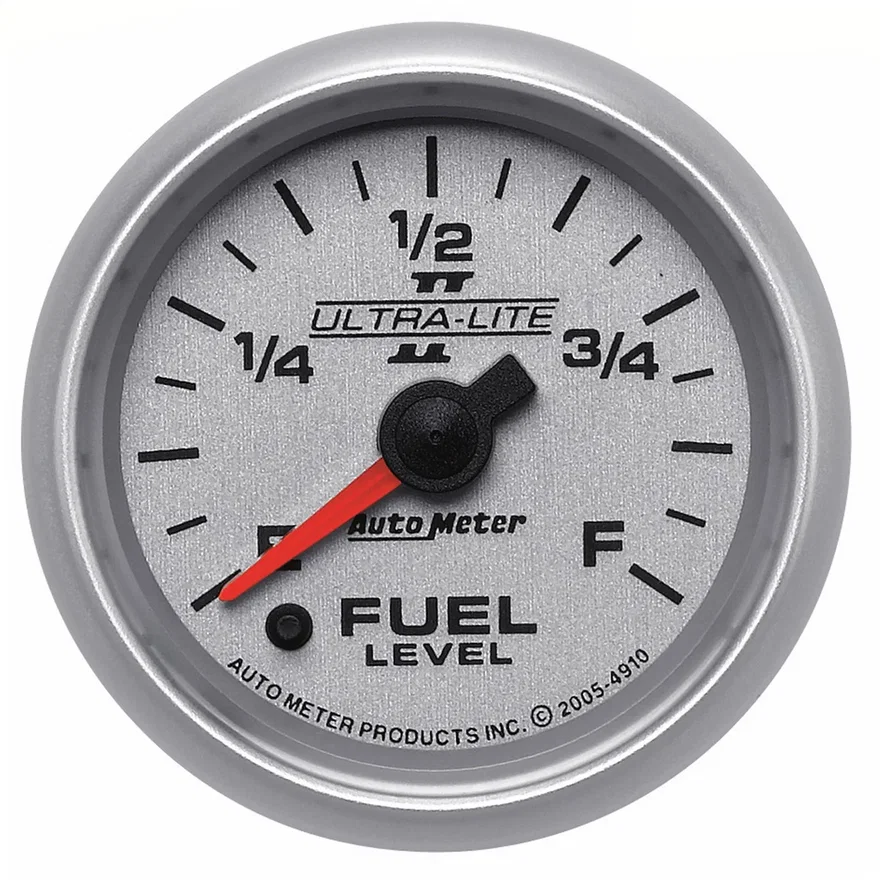 GAUGE; FUEL LEVEL; 2 1/16in.; 0-280O PROGRAMMABLE; ULTRA-LITE II