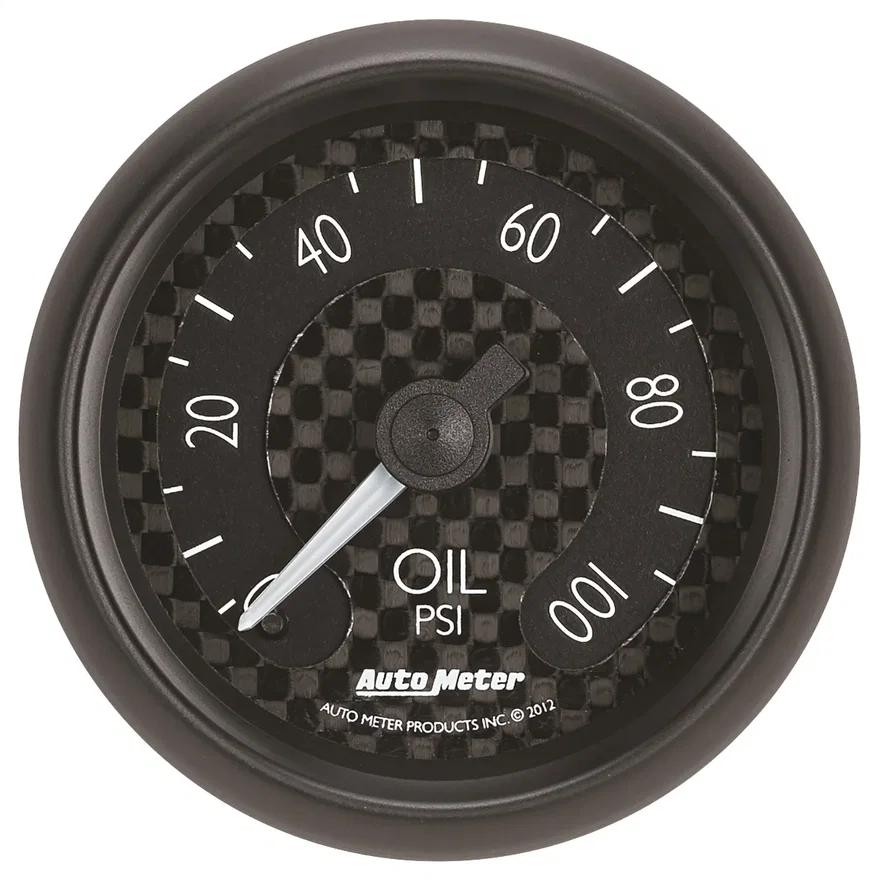 GAUGE; OIL PRESS; 2 1/16in.; 100PSI; MECH; GT