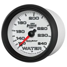 GAUGE; WATER TEMP; 2 5/8in.; 120-240deg.F; MECHANICAL; PHANTOM II image 2