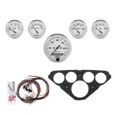 DIRECT FIT DASH KIT; CHEVY TRUCK 55-59; MPH/FUEL/OILP/WTMP/BAT; OTW image 1