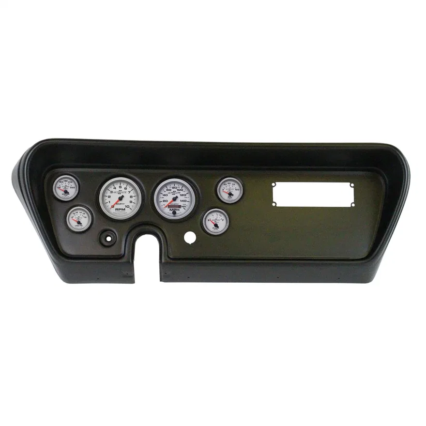 DIRECT FIT DASH KIT; (3 3/8in. X2; 2 1/16in. X4); PONTIAC GTO 66; ULTRA-LITE II