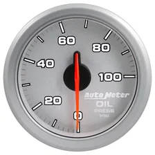 2-1/16in. OIL PRESS; 0-100 PSI; AIRDRIVE; SILVER image 7