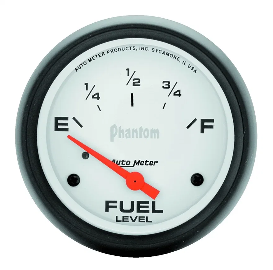 GAUGE; FUEL LEVEL; 2 5/8in.; 240OE TO 33OF; ELEC; PHANTOM
