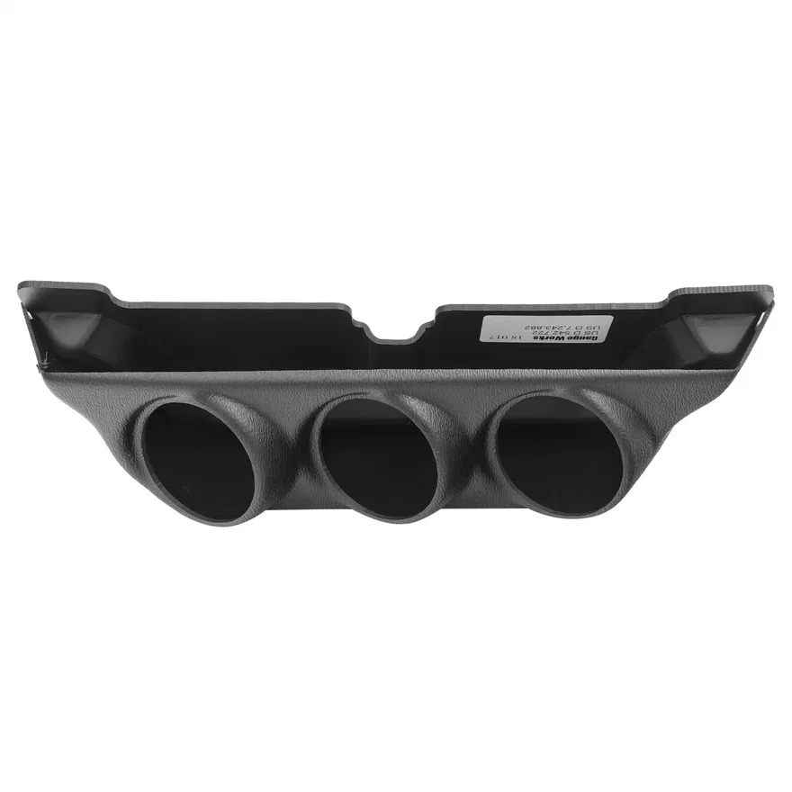 GAUGE MOUNT; OVERHEAD CONSOLE; TRIPLE; 2 1/16in.; RAM 03-08/SUPER DUTY 99-04