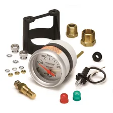 GAUGE; WATER TEMP; 2 1/16in.; 100-250deg.F; ELECTRIC; ULTRA-LITE image 2