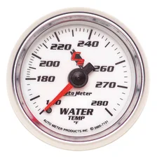 GAUGE; WATER TEMP; 2 1/16in.; 140-280deg.F; MECHANICAL; C2 image 1