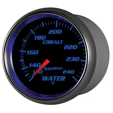 GAUGE; WATER TEMP; 2 5/8in.; 120-240deg.F; MECHANICAL; COBALT image 3