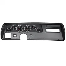 DIRECT FIT DASH KIT; CHEVELLE/ELCAMINO/MALIBU 70-72; RPM/MPH/FUEL/OILP/WTMP/BAT; for Chevrolet image 1