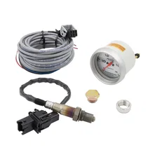 GAUGE; AIR/FUEL RATIO-WIDEBAND; ANALOG; 2 5/8in.; 8:1-18:1; STPR MTR; MARINE SIL image 2
