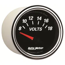 GAUGE; VOLTMETER; 2 1/16in.; 18V; ELEC; DESIGNER BLACK II image 5