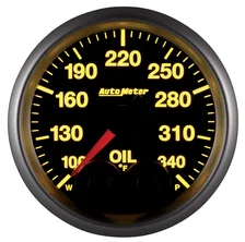 GAUGE; OIL TEMP; 2 1/16in.; 340deg.; STEPPER MOTOR W/PEAK/WRN; ELITE; HIGH TEMP image 4