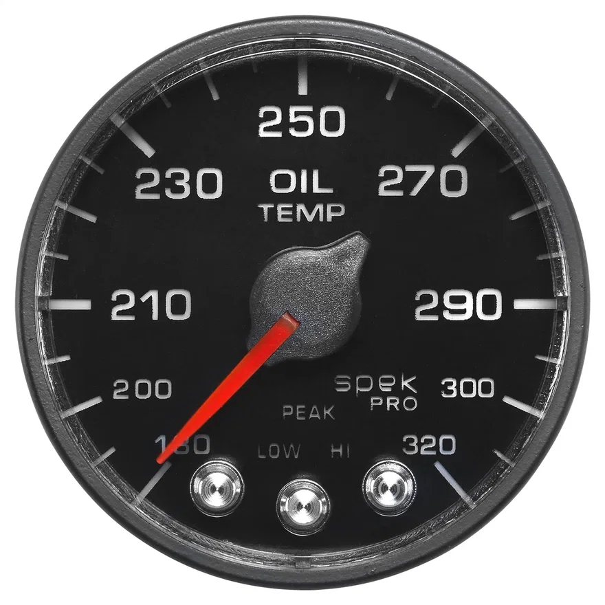 2-1/16in. OIL TEMP; 180-320`F; BFB; ECU; SPEK NL