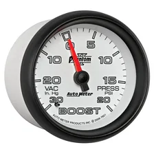 GAUGE; VAC/BOOST; 2 5/8in.; 30INHG-20PSI; MECHANICAL; PHANTOM II image 5
