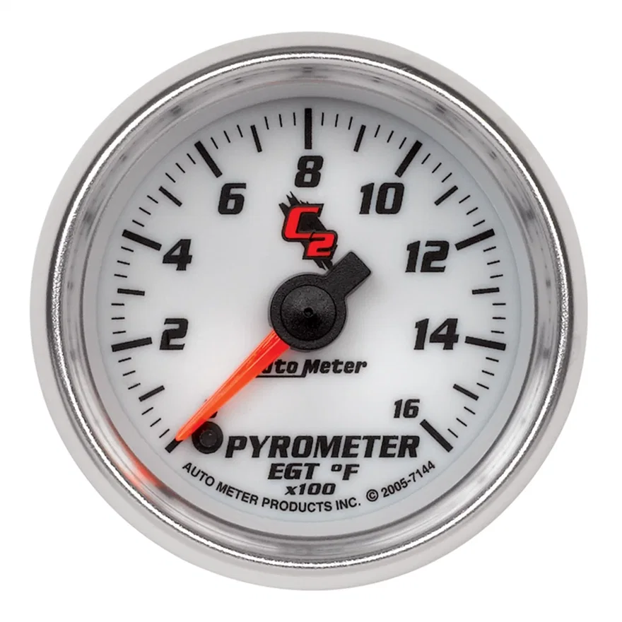 GAUGE; PYROMETER (EGT); 2 1/16in.; 1600deg.F; DIGITAL STEPPER MOTOR; C2