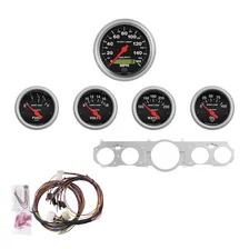 DIRECT FIT DASH KIT; MUSTANG 65-66; MPH/FUEL/OILP/WTMP/BAT; SC image 1