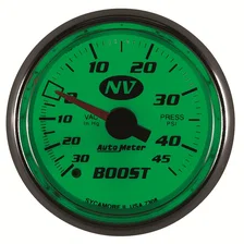 GAUGE; VAC/BOOST; 2 1/16in.; 30INHG-45PSI; MECHANICAL; NV image 2