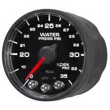 2-1/16in. WATER PRESS; 0-35 PSI; BFB; SPEK; NL image 3