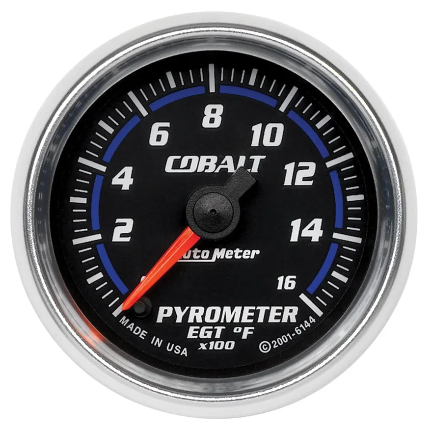 GAUGE; PYROMETER (EGT); 2 1/16in.; 1600deg.F; DIGITAL STEPPER MOTOR; COBALT