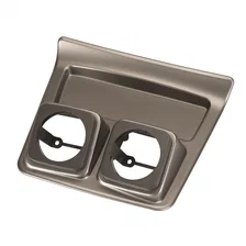 GAUGE MOUNT; DIRECT FIT SHIFTER CONSOLE; DUAL; 2 1/16in.; CAMARO 10-15 image 2
