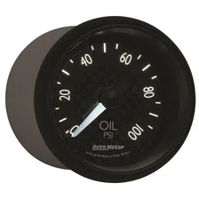 GAUGE; OIL PRESS; 2 1/16in.; 100PSI; MECH; GT image 6