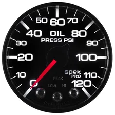 2-1/16in. OIL PRESS; 0-120 PSI; BFB; ECU; SPEK image 5