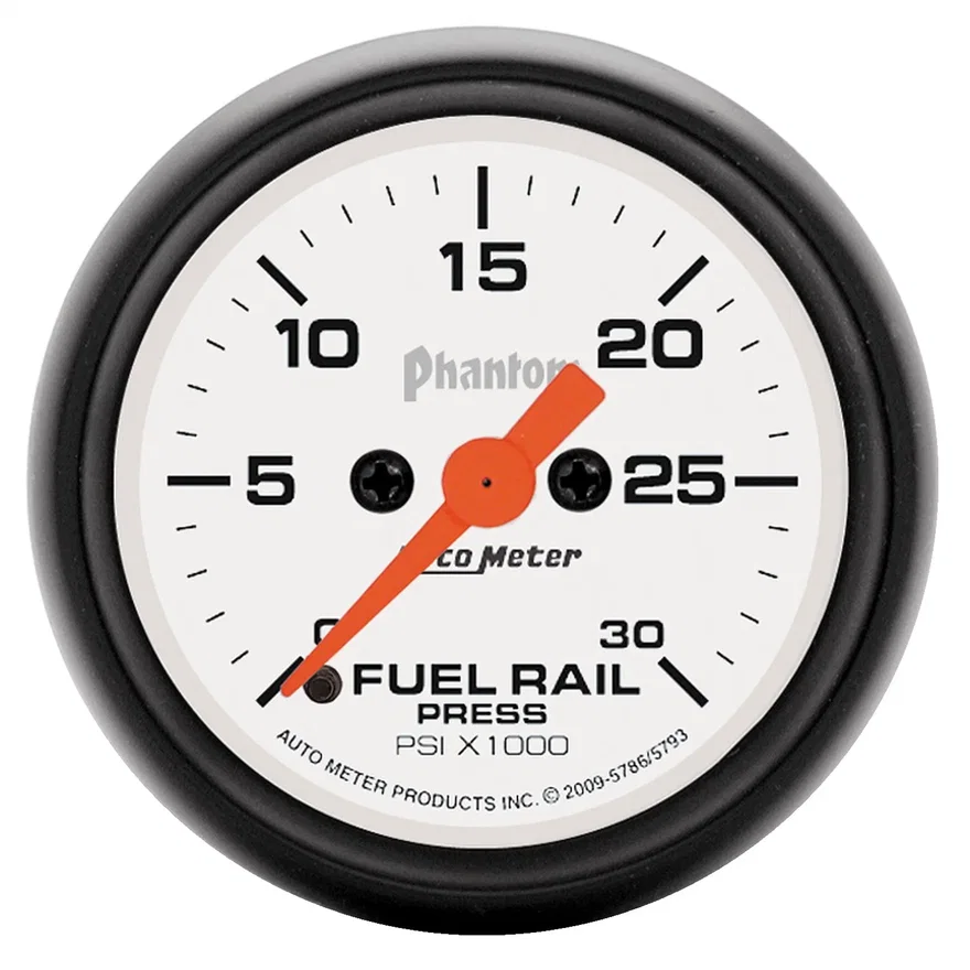 GAUGE; RAIL PRESS (RAM 5.9L); 2 1/16in.; 30KPSI; DIGITAL STEPPER MOTOR; PHANTOM