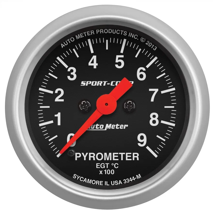 GAUGE; PYROMETER (EGT); 2 1/16in.; 900deg.C; DIGITAL STEPPER MOTOR; SPORT-COMP