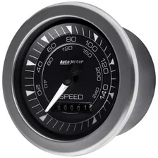 GAUGE; SPEEDOMETER; 3 3/8in.; 160MPH; ELEC. PROGRAMMABLE; CHRONO image 2