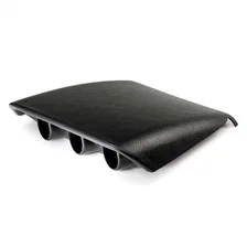 GAUGE MOUNT; DASH TOP; TRIPLE; 2 1/16in.; BLACK; FORD MUSTANG 05-09 S197 image 3