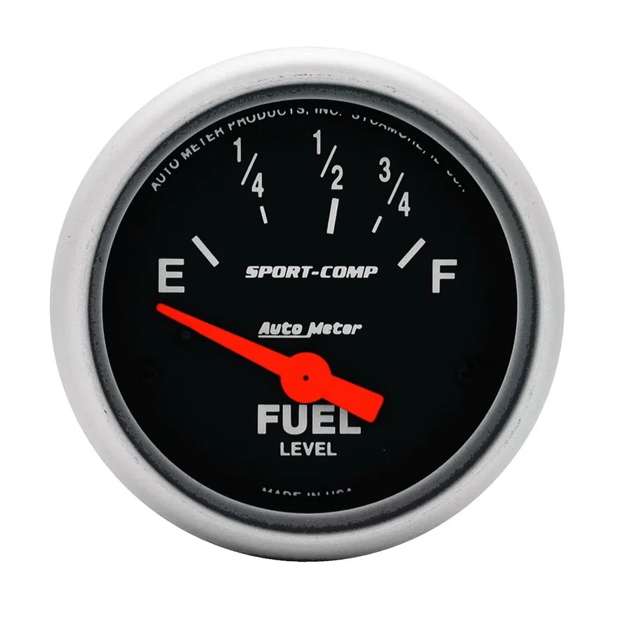 GAUGE; FUEL LEVEL; 2 1/16in.; 73OE TO 10OF; ELEC; SPORT-COMP