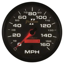 GAUGE; SPEEDOMETER; 5in.; 160MPH; ELEC. PROGRAMMABLE; PHANTOM II image 4