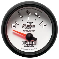 GAUGE; FUEL LEVEL; 2 1/16in.; 240OE TO 33OF; ELEC; PHANTOM II image 2