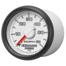 GAUGE; EXHAUST PRESS.; 2 1/16in.; 60PSI; MECHANICAL; RAM GEN 3 FACTORY MATCH for Dodge image 2