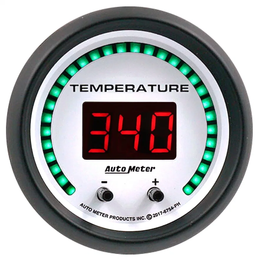 GAUGE; FLUID TEMPERATURE; 2 1/16in.; 2 CHAN; SELECTABLE; PHANTOM ELITE DIGITAL