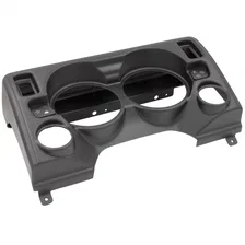 GAUGE MOUNT; DIRECT FIT DASH PANEL; 4 GAUGE (5in. X2; 2 1/16in. X2); JEEP TJ image 2