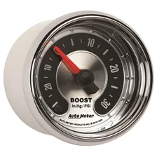 GAUGE; VAC/BOOST; 2 1/16in.; 30INHG-30PSI; DIGITAL STEPPER MOTOR; AMER. MUSCLE image 5