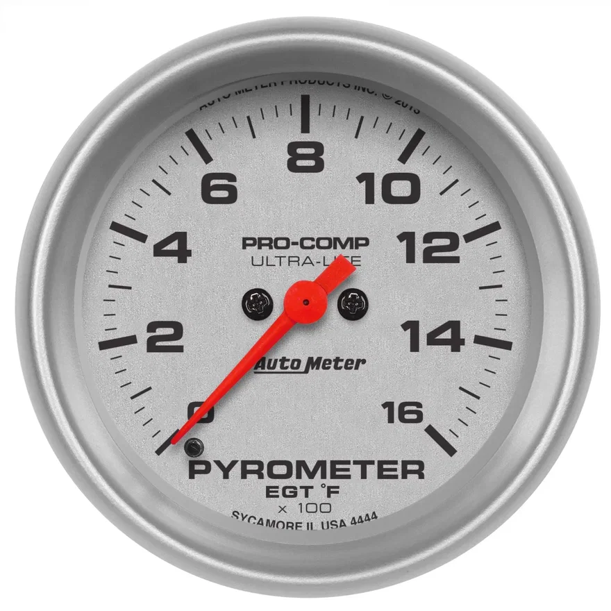 GAUGE; PYROMETER (EGT); 2 5/8in.; 1600deg.F; DIGITAL STEPPER MOTOR; ULTRA-LITE