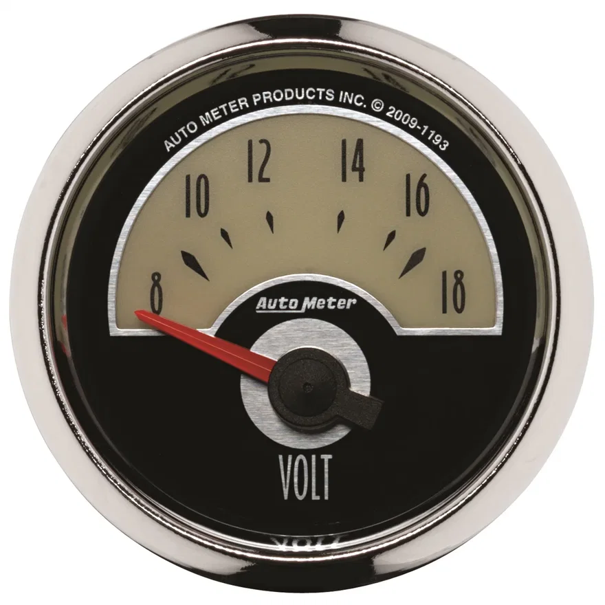 GAUGE; VOLTMETER; 2 1/16in.; 18V; ELEC; CRUISER