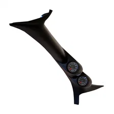 DIESEL GAUGE KIT; A-PILLAR; FORD 99-07; BOOST/EGT; 35PSI/1600deg.F; FACT. MATCH image 1