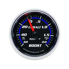 GAUGE; VAC/BOOST; 2 1/16in.; 60CMHG-2.0BAR; MECHANICAL; COBALT image 7