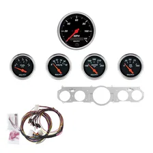 DIRECT FIT DASH KIT; MUSTANG 65-66; MPH/FUEL/OILP/WTMP/BAT; DB image 1
